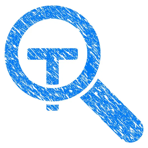 Arama metin Grunge simgesi