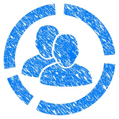 Kullanıcı diyagram Grunge simgesi