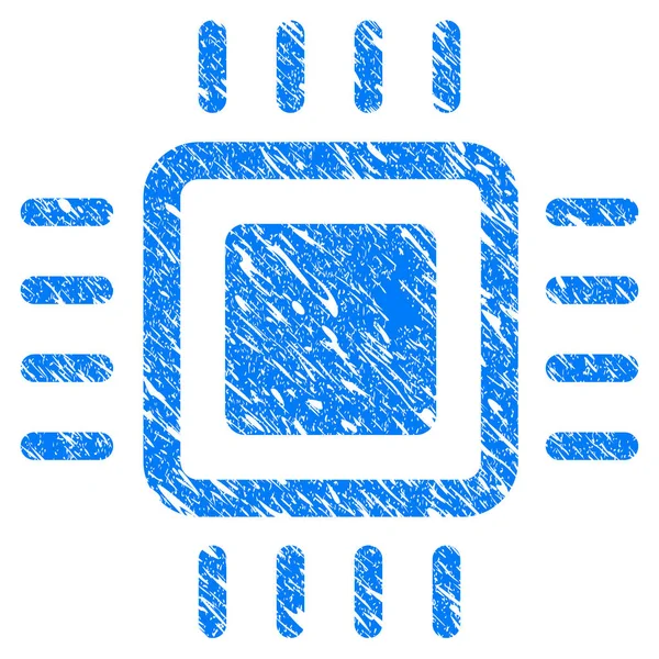 İşlemci Grunge simgesi