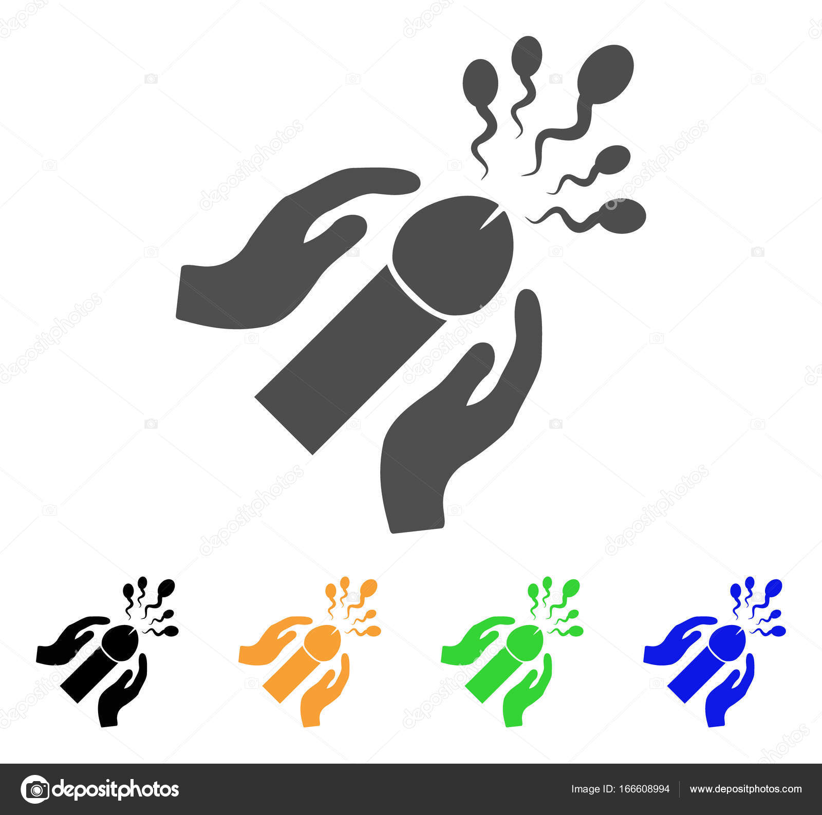 입으로 정액 사정 벡터 아이콘 스톡 벡터 - ©ahasoft 166608994