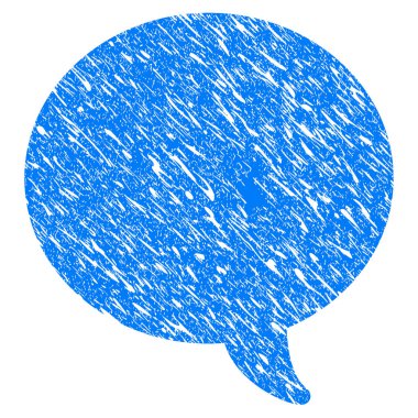 İleti balonu Grunge simgesi