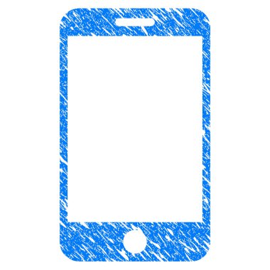 Smartphone grunge simgesi