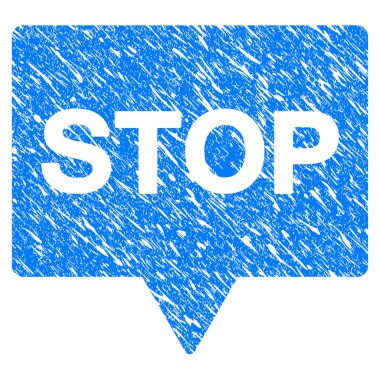 Banner Grunge simgesi durdurmak