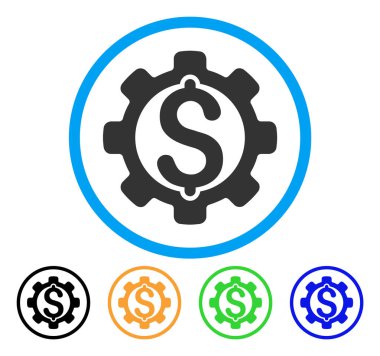 Ödeme seçenekleri yuvarlak simgesi