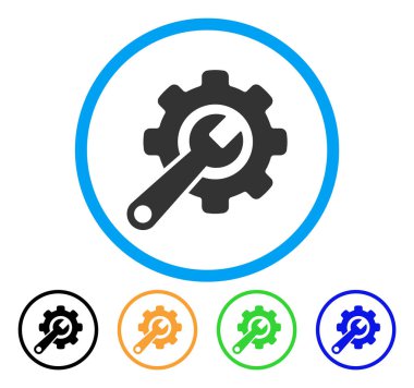 Araçları yuvarlak simge