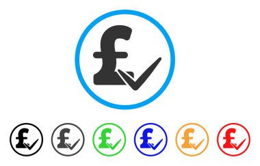 Lirası yuvarlak simge kabul