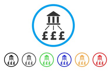 Banka Lirası ödemeleri yuvarlandığında simgesi