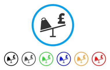 Pazar Lirası fiyat Swing yuvarlak simge