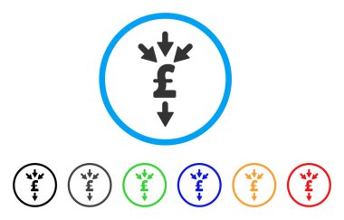 Simge Lirası birleştirmek ödemeleri yuvarlandığında