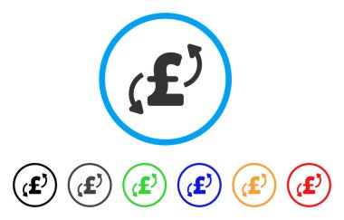 Yuvarlak simge Lirası aktarır