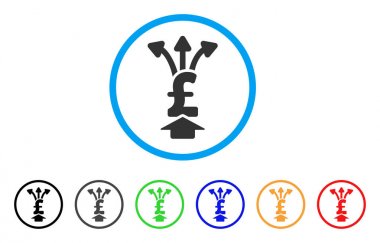 Paylaşım Lirası simge yuvarlak