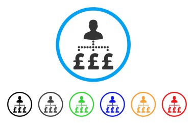 Kullanıcı Lirası ödemeleri yuvarlandığında simgesi