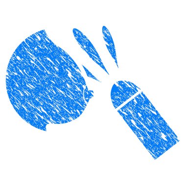 Kadın meme Sperm boşalma Grunge simgesi