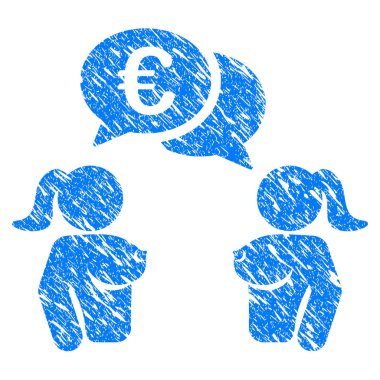 Çıplak Bayan Euro sohbet Grunge simgesi