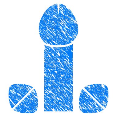 Penis Enhancement Tablets Grunge Icon