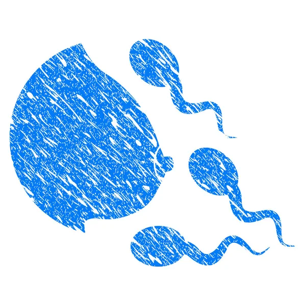 女性乳房 Spermatozoons 垃圾图标 — 图库矢量图片