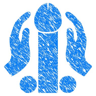 Penis Masturbation Grunge Icon
