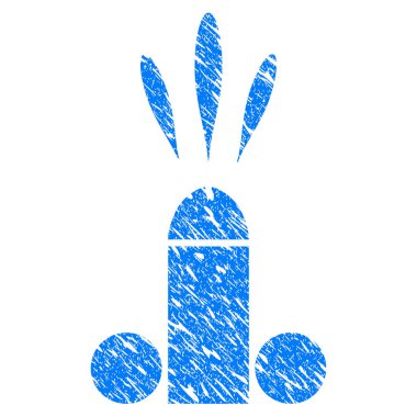 Sperm boşalma Grunge simgesi