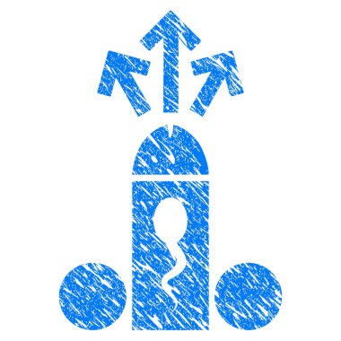 Sperm boşalma Grunge simgesi