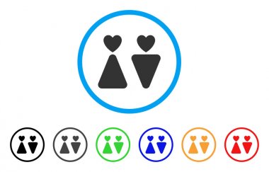 Sevgili simge yuvarlak