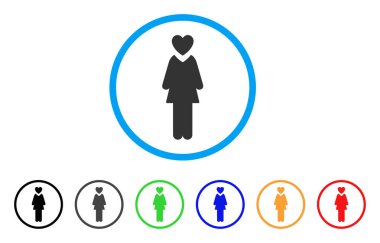 Metresi yuvarlak simge