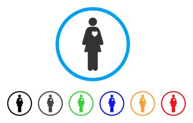 Metresi yuvarlak simge