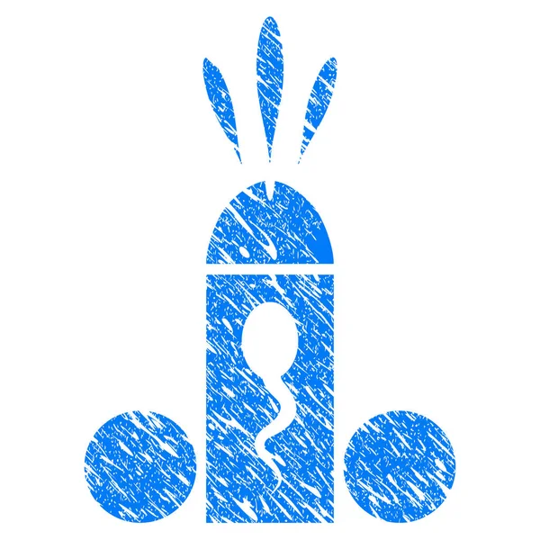 Sperm boşalma Grunge simgesi