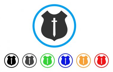 Koruma Kalkanı yuvarlak simge