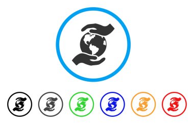 Uluslararası bakım yuvarlak simge