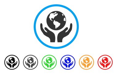 Uluslararası sigorta yuvarlak simge