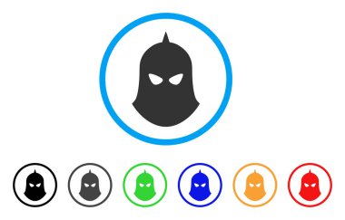 Knight kask simgesi yuvarlak