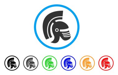 Roma kask yuvarlak simge