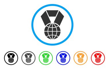 Dünya Ödülü yuvarlak simge