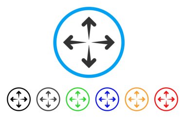 Oklar yuvarlak simgesini genişletin