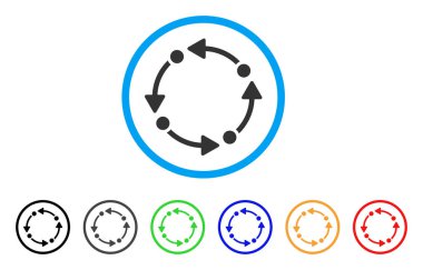 Yuvarlak simgesini Döndür