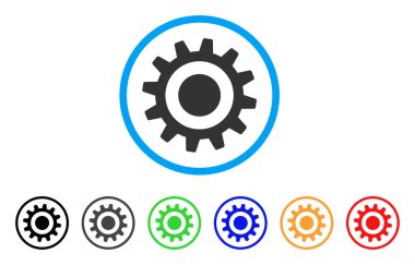 Dişli yuvarlak simge