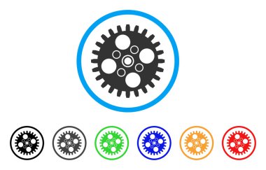 Dişli yuvarlak simge