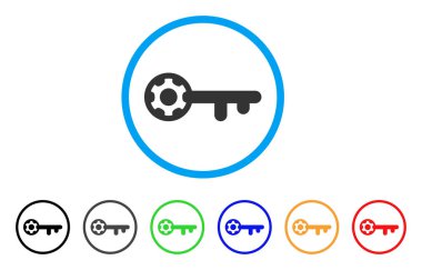 Anahtar yuvarlak simge seçenekleri