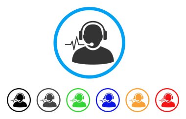 Operatör sinyal yuvarlak simge