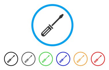 Tornavida yuvarlak simge