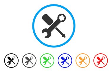 Araçları yuvarlak simge