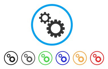 Şanzıman vites yuvarlak simge