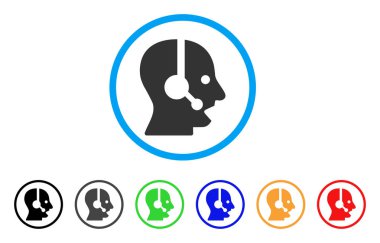 Operatör yuvarlak simge