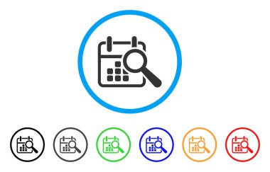 Tarihi yuvarlak simgesini bulun