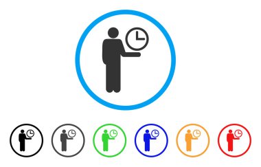 Garson yuvarlak simge