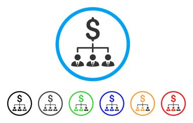 Bankacı Linkler yuvarlak simge