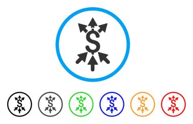 Ödeme Aracısı yuvarlak simge