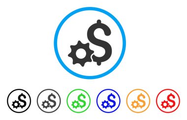 Ödeme seçenekleri yuvarlak simgesi