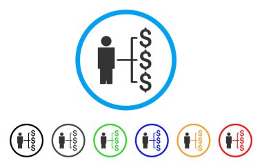 Simge kişi ödemeleri yuvarlandığında