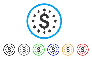 Işıltı Doları yuvarlak simge